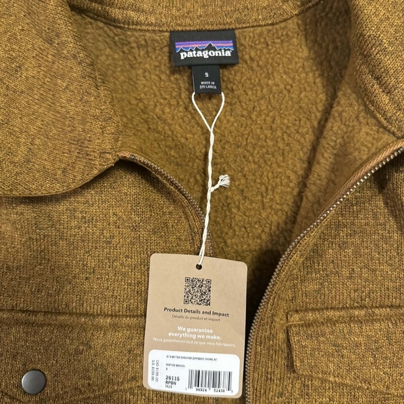 Patagonia women's Better Sweater Zippered Chore jacket - Picture 3 of 5